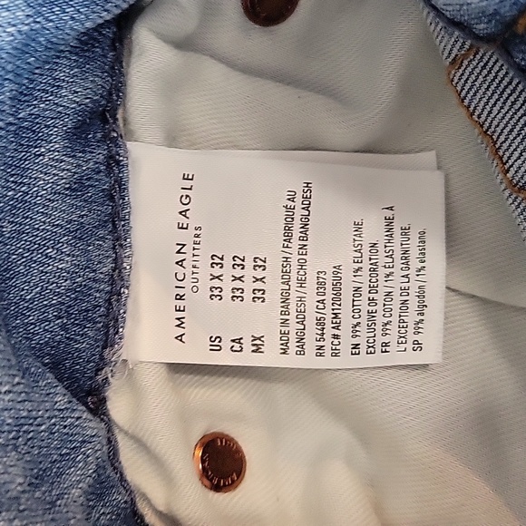 Men's AE Skinny Jeans 33/32 - Picture 2 of 2